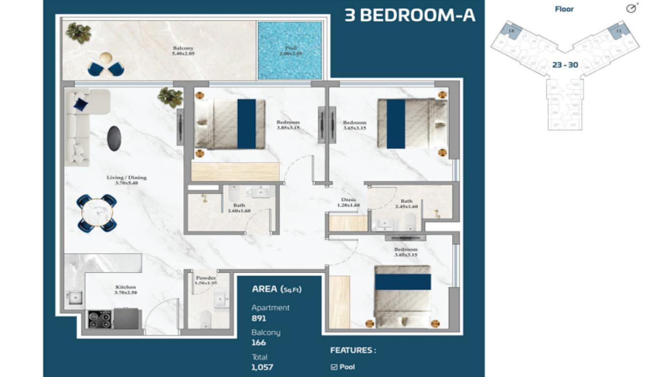 Timez by Danube-Timez-by-Danube-3-bedroom.jpg